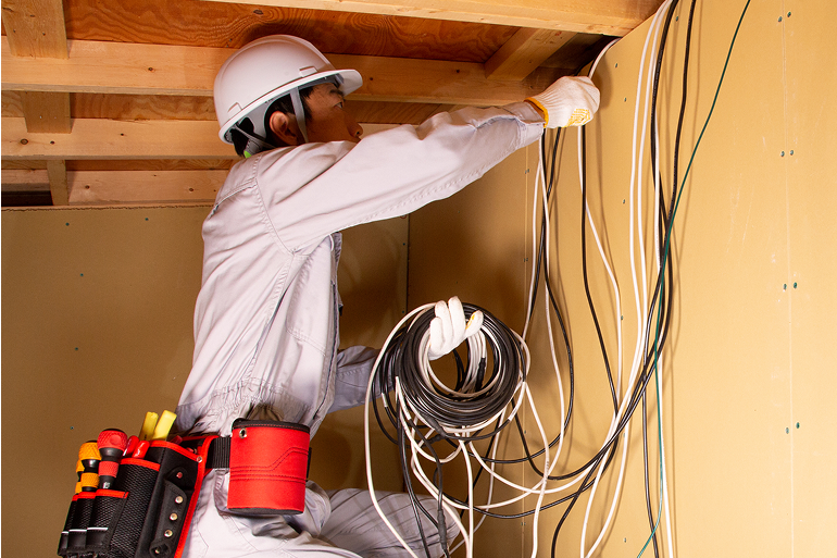 電気工事のイメージ写真