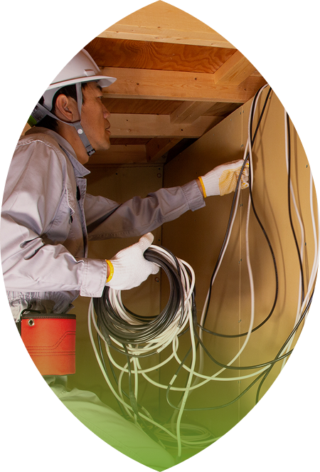 電気工事のイメージ写真